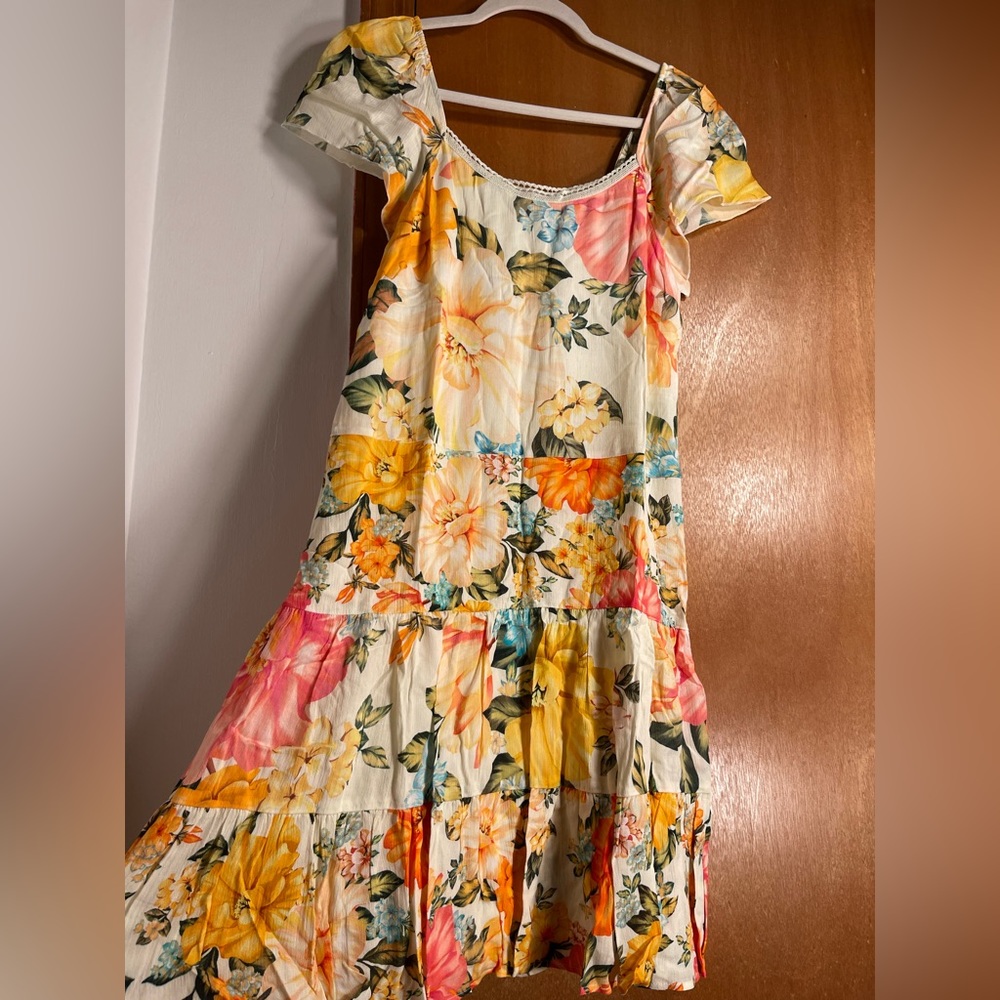 FARM RIO ANTHROPOLOGIE MINI DRESS - Picture 14 of 16